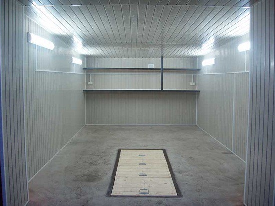 Проект теплого гаража для дачи - 7,4 х 9,6 м - Шведский металлический гараж на даче – за неделю!